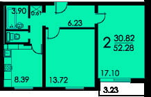 Планировка - 2 фото - Умные Окна